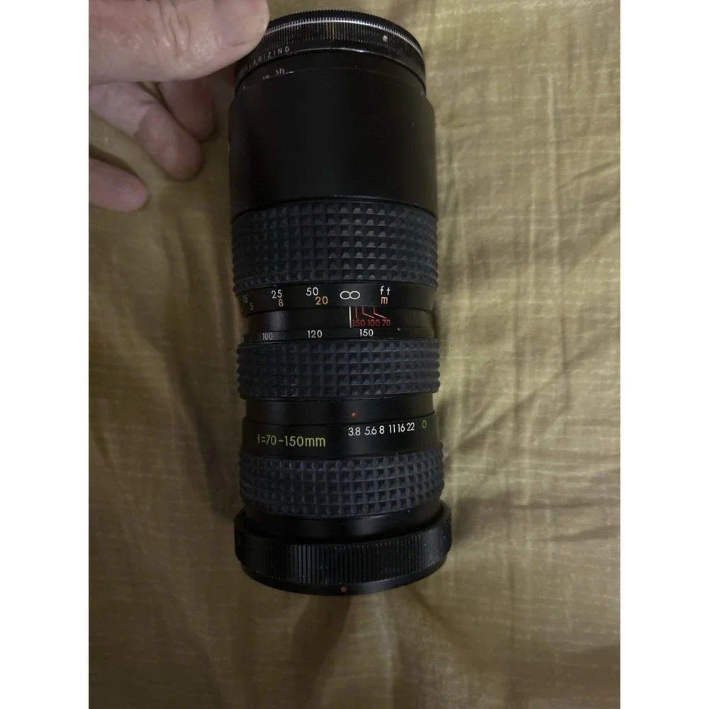 Vivitar 70-150mm f/3.8 Manual Focus Zoom Lens Canon FD Mount Made in Japan‎
